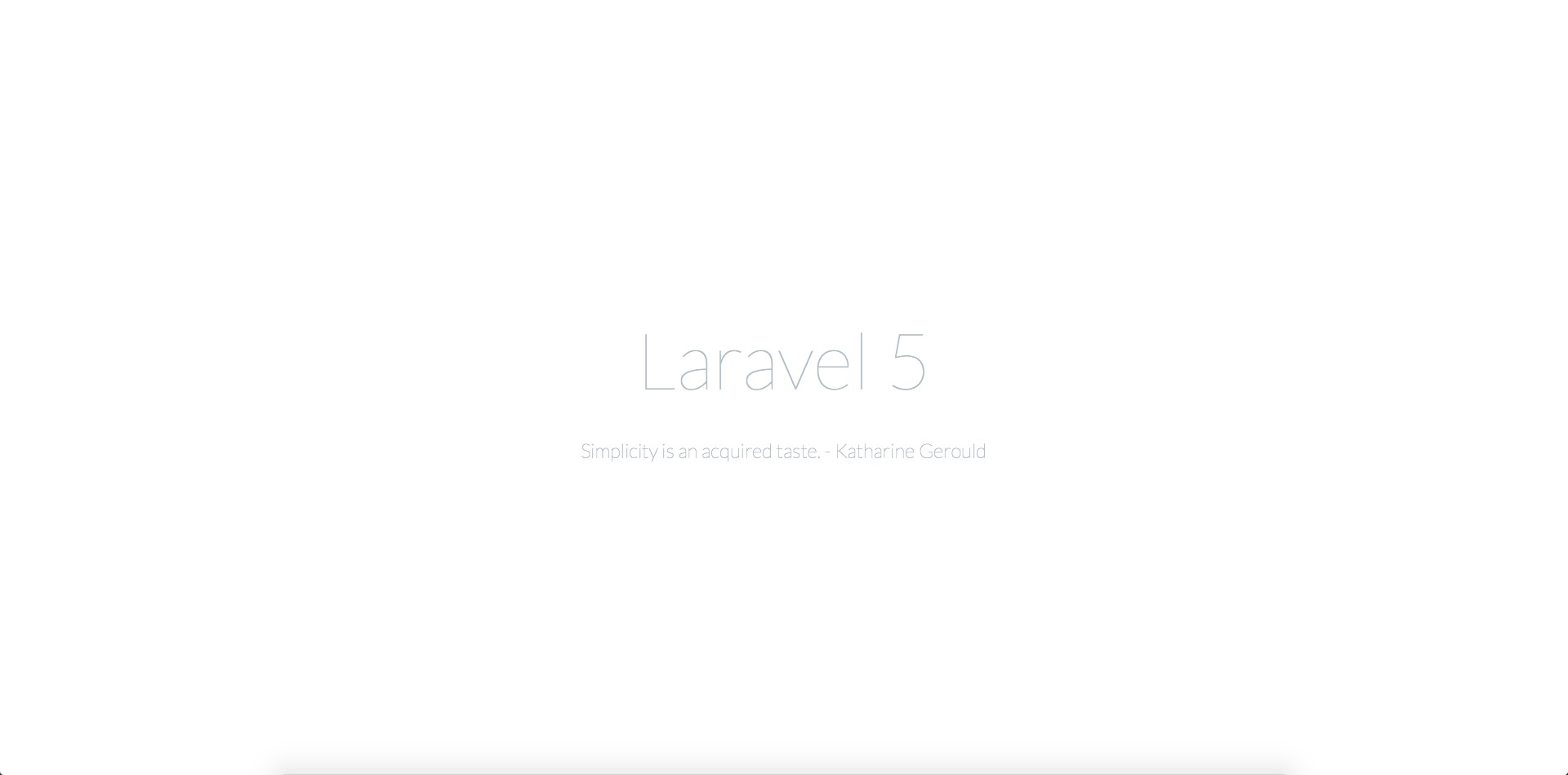 Laravel 5 系列入门教程(四)【完结】